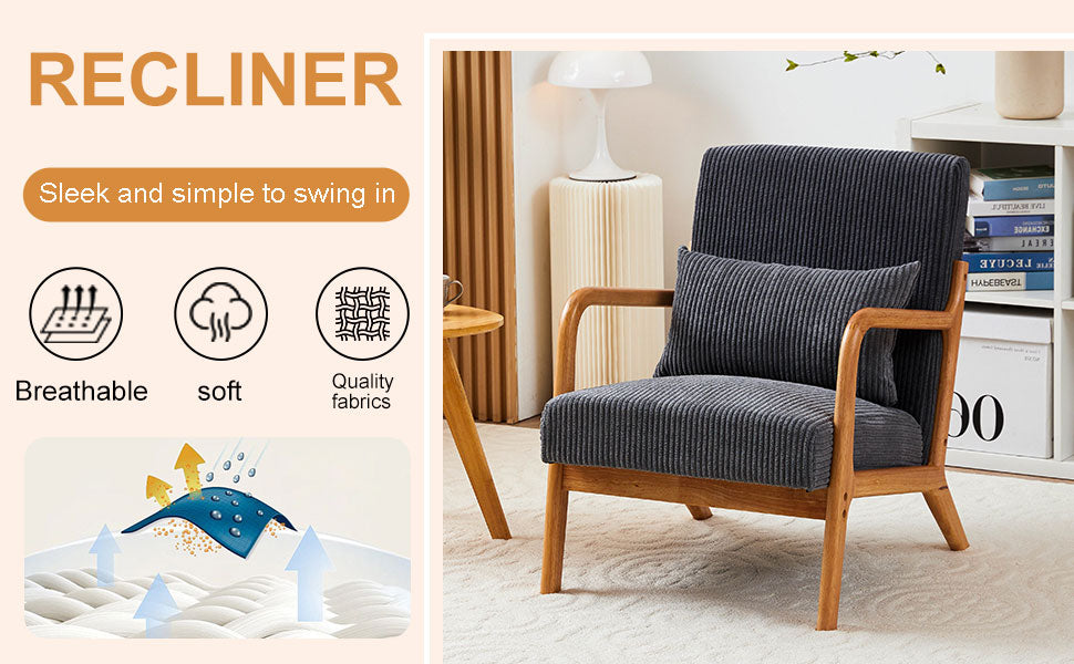 Mid-Century Modern Accent Chair