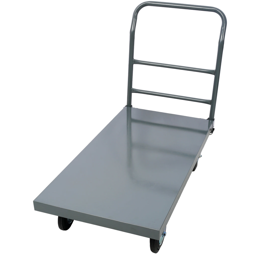 Platform Truck Industrial Flat Dolly Cart with Wheels
