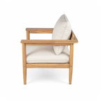 Terassi Outdoor Acacia Wood Lounge Chair, Set of 2