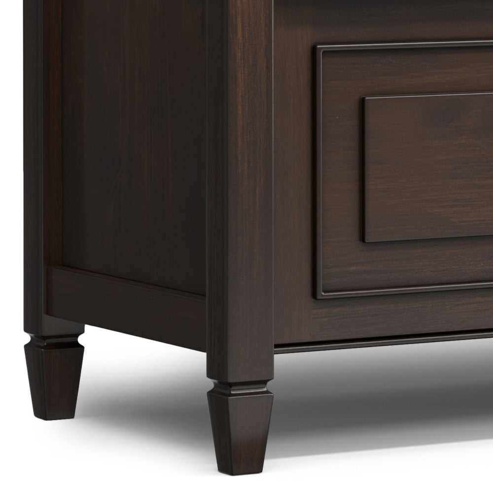 Connaught 56" Wide Solid Wood Wide Entryway Storage Bench