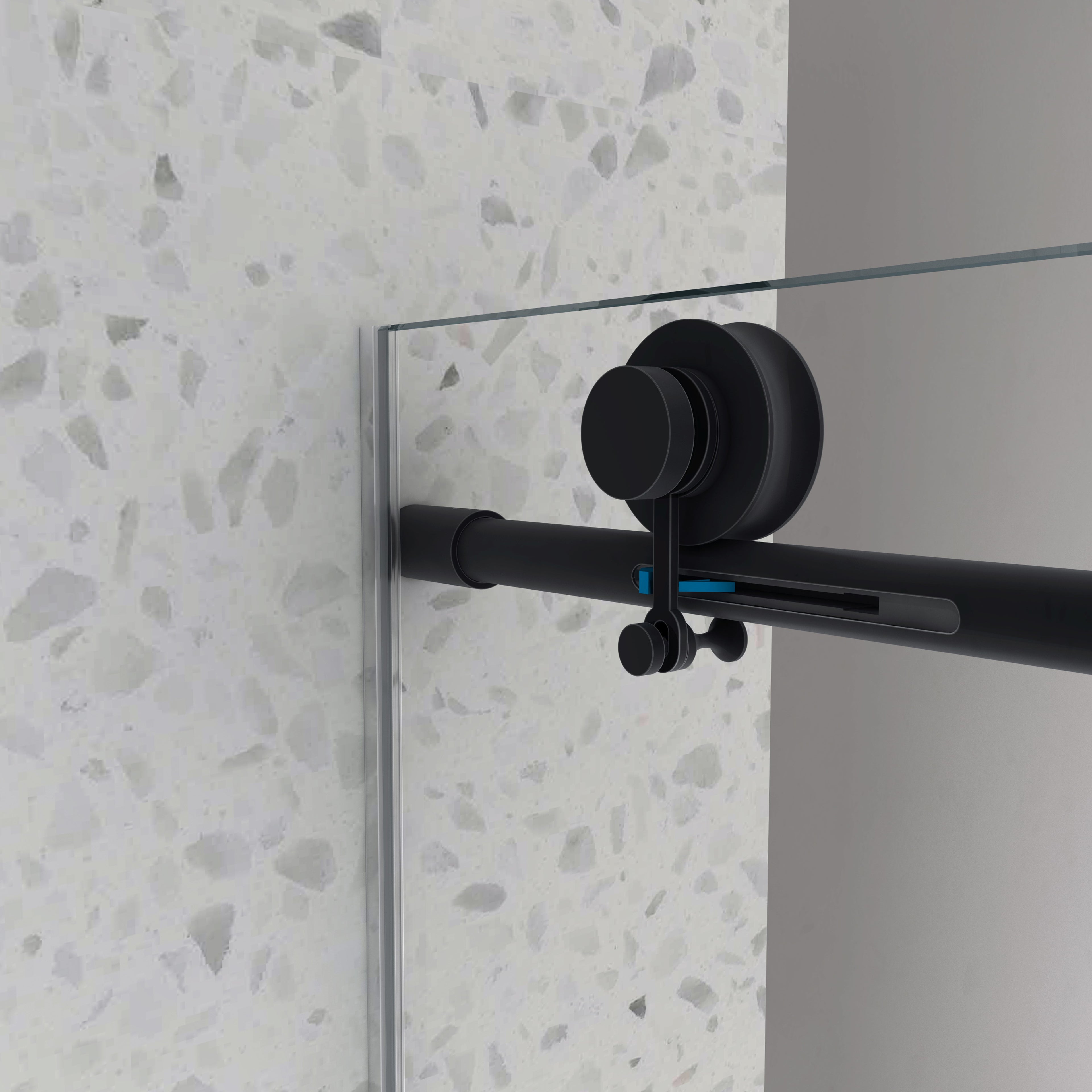 6076 Matte Shower Door
