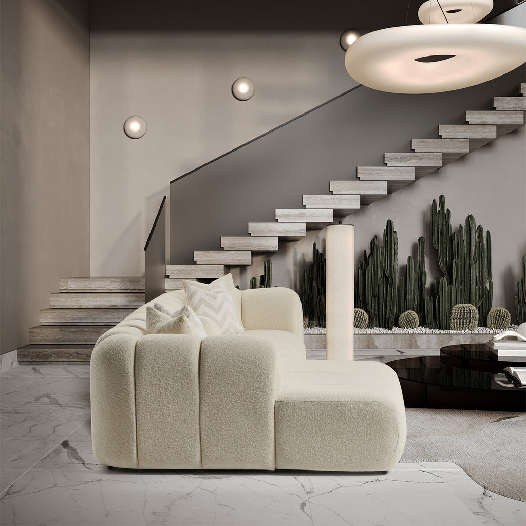 Beatrice Modern Tufted Sectional Sofa
