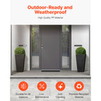 Set of 2 Tall Outdoor Planters - 22 Inch