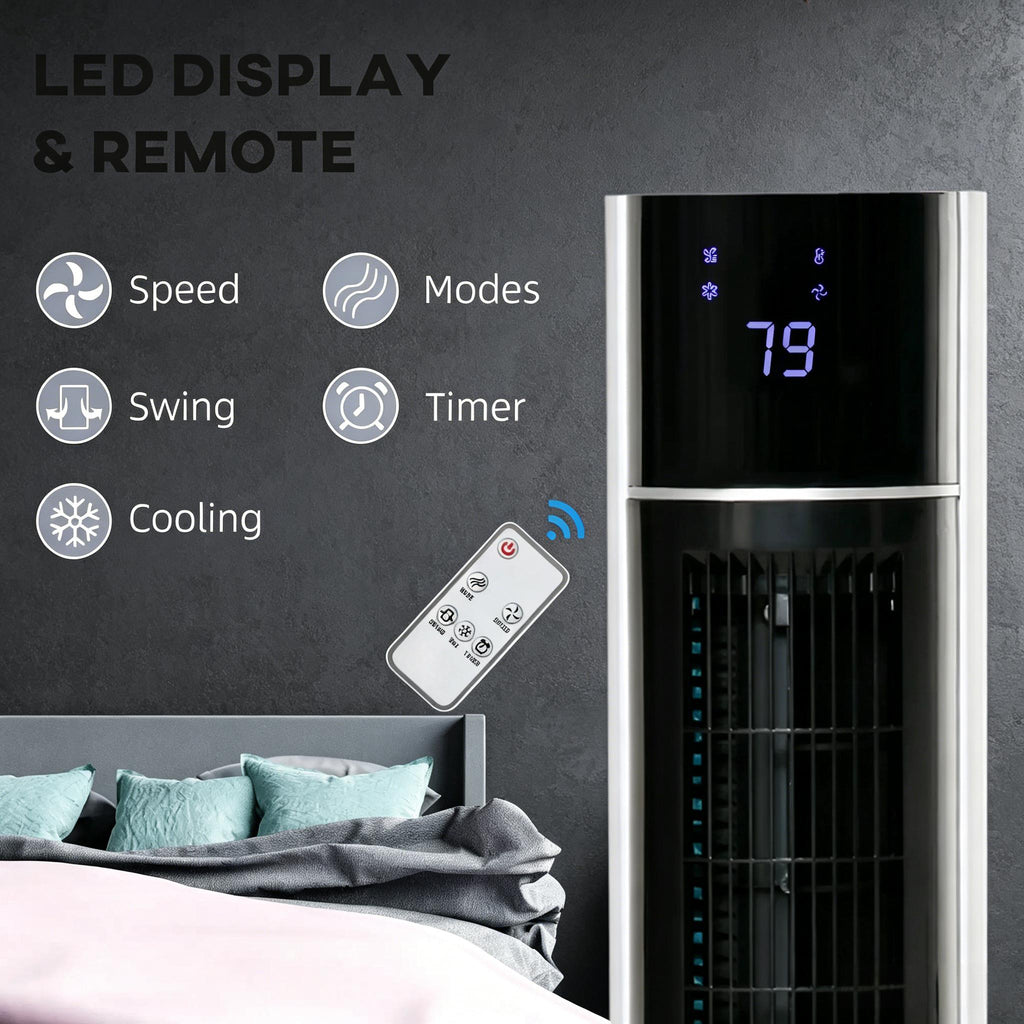 42" Bladeless Tower Fan