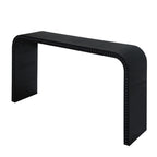 Black Wood Console Table