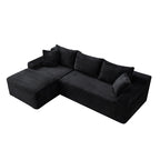 94.5" Cloud Modular Sectional Sofa with L-Shape Chaise