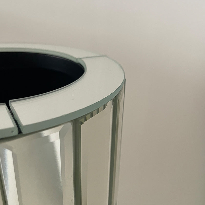 29.92" Tall Mirrored Floor Vase