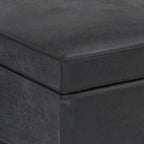 Owen 36 Inch Wide Small Rectangular Storage Ottoman