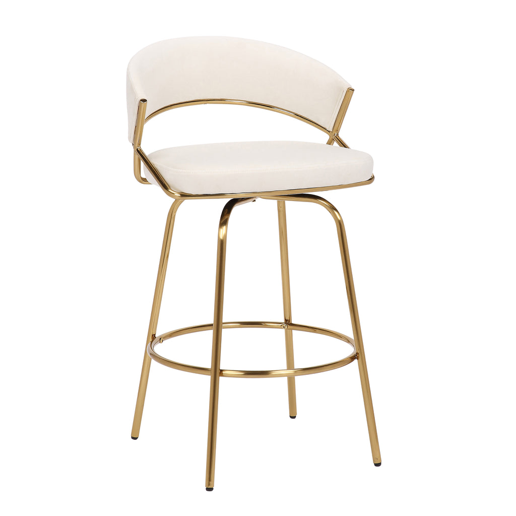 Jie Glam Fixed-height Counter Stool