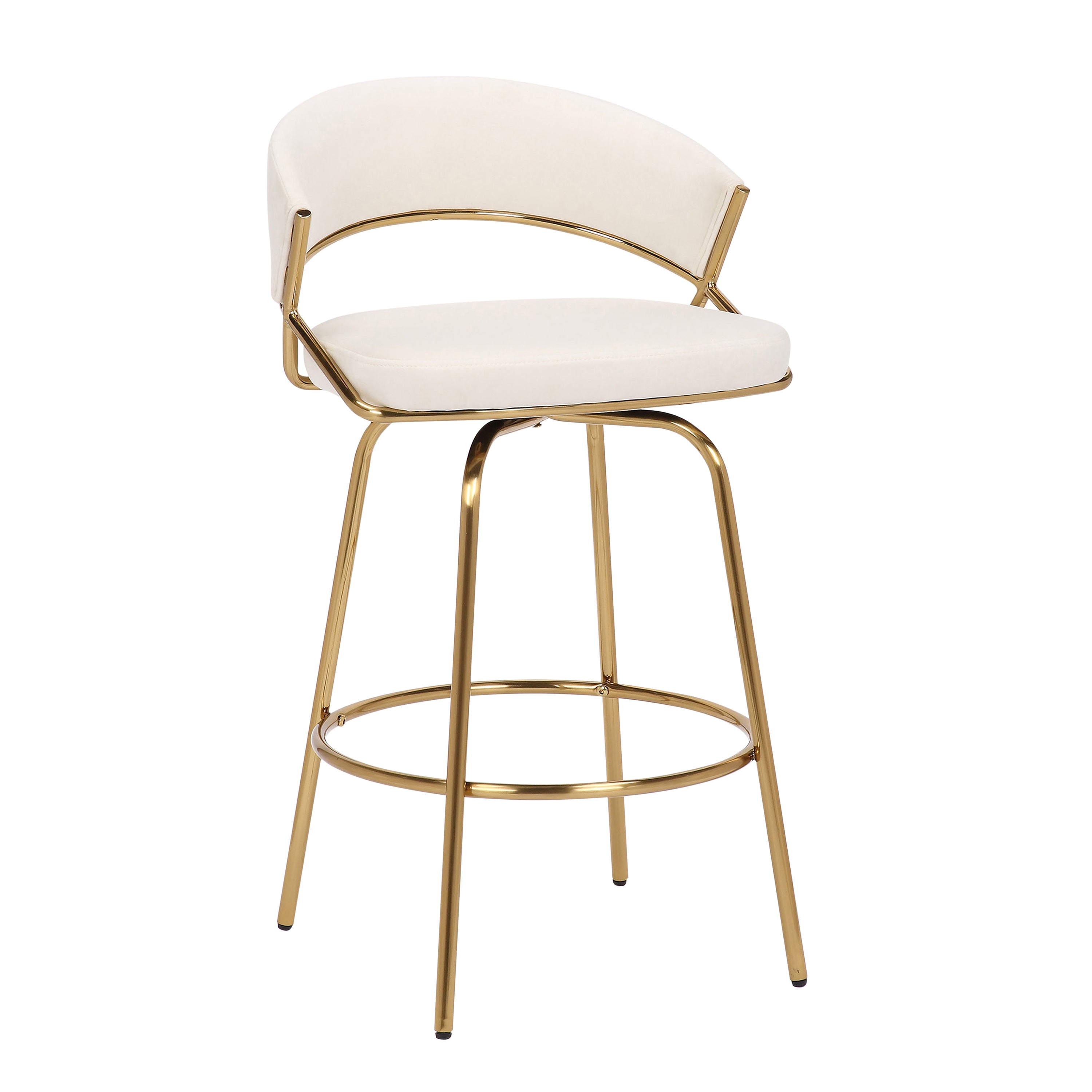 Jie Glam Fixed-height Counter Stool