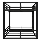 Metal Queen Over Queen Bunk Bed for Teens and Adults