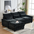 99'' Sectional Cloud Deep Seat Couch
