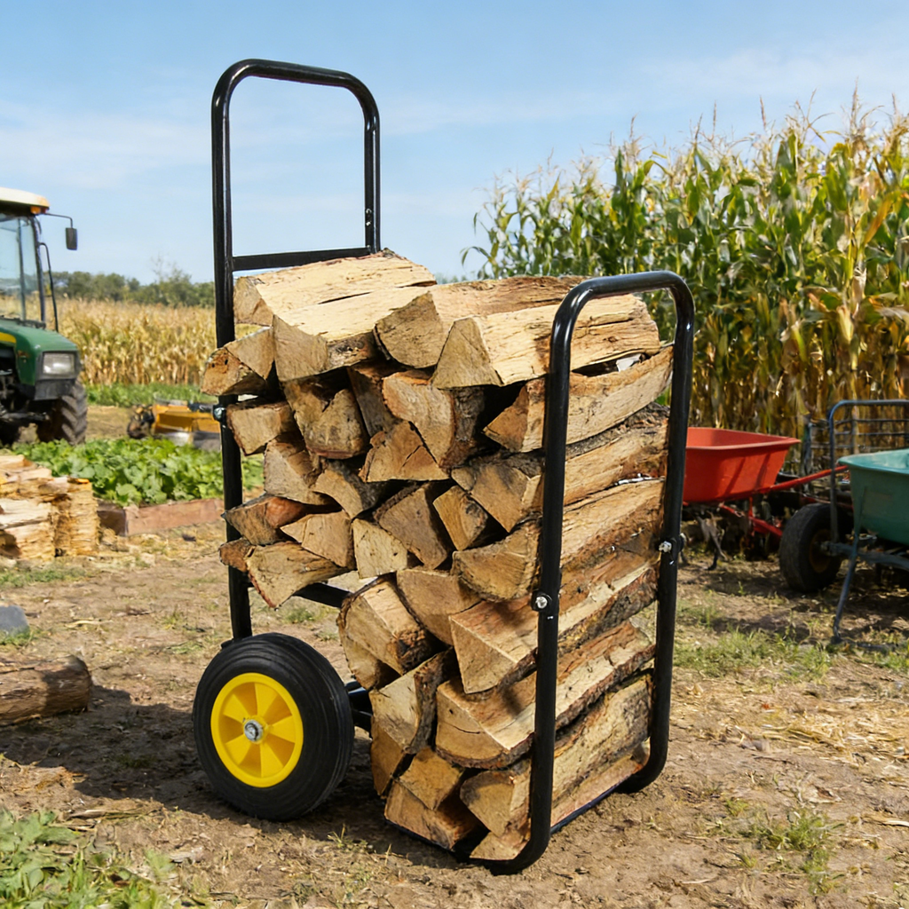 Firewood Log Cart Carrier