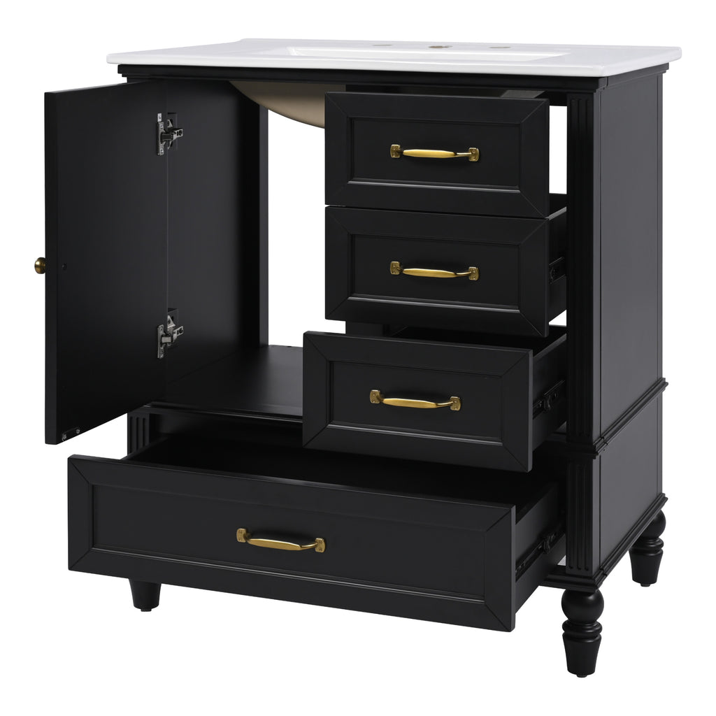 30" Bathroom Vanity with Sink