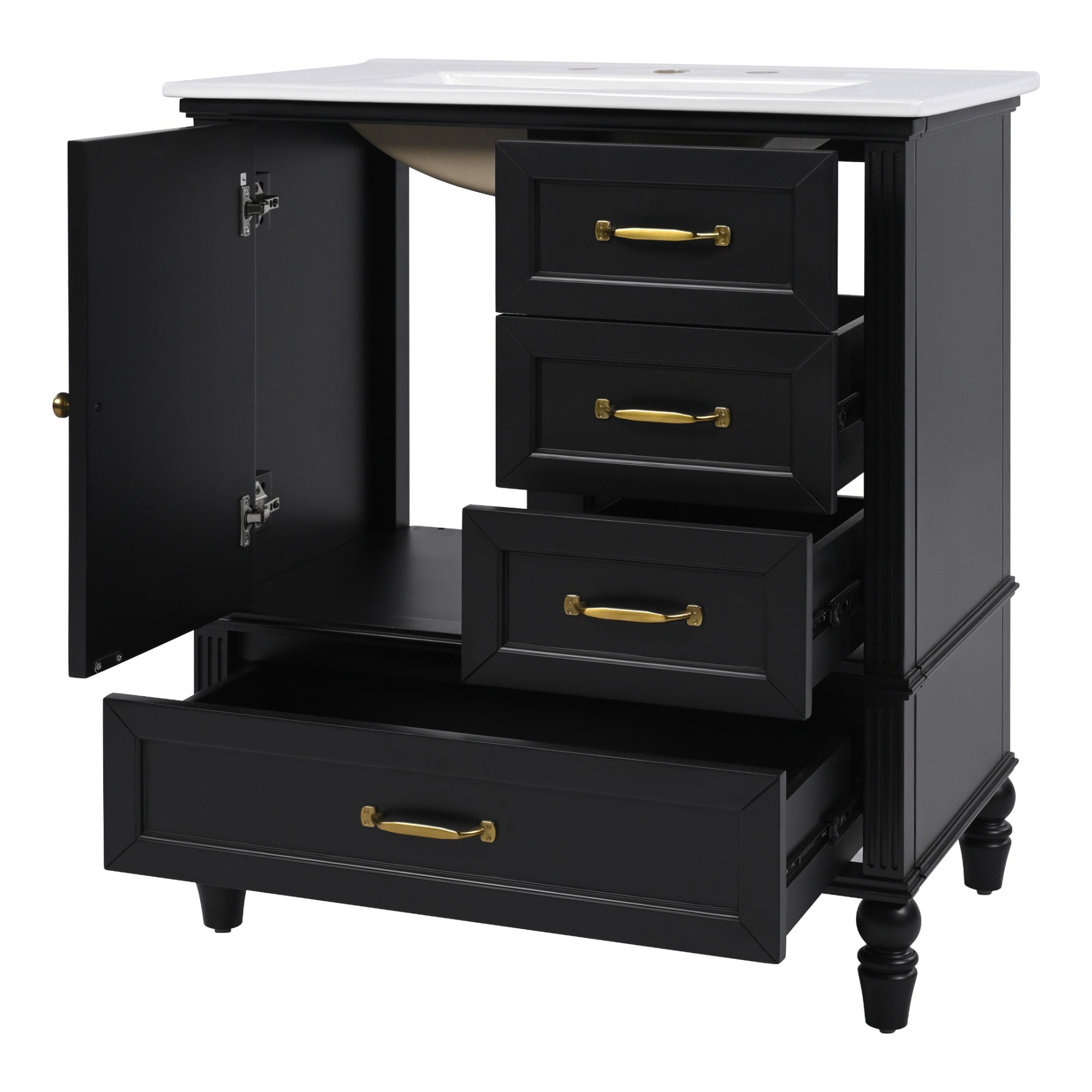 30" Bathroom Vanity with Sink