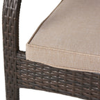 Outdoor Wicker Chairs, 4pcs