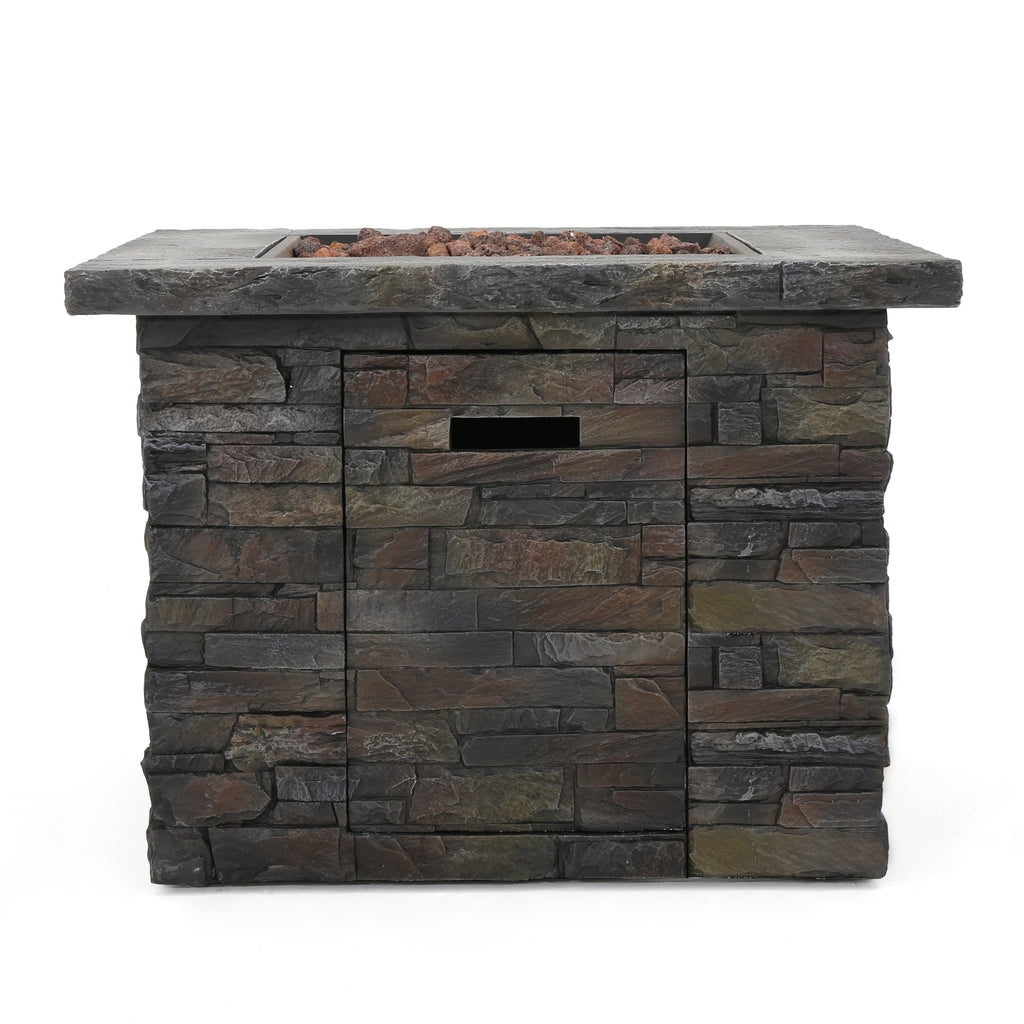 33" Square MGO Fire Pit - 40000 BTU