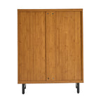Shoe Cabinet with Shutter Doors
