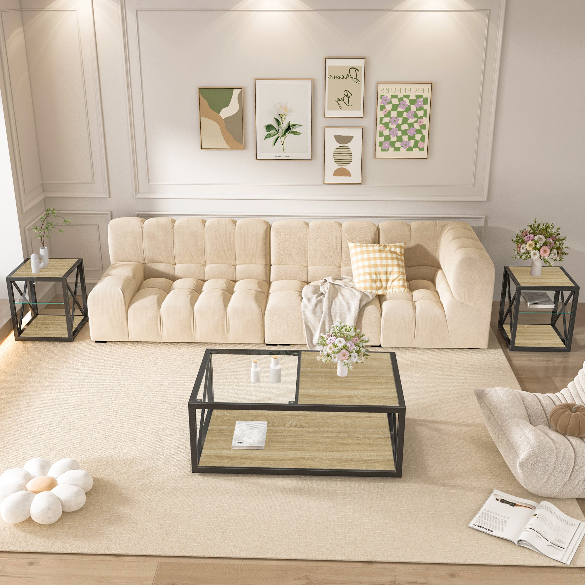 Modern Coffee Table for Bedroom & Living Room