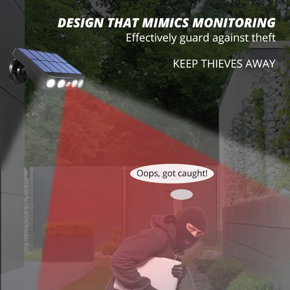 2/4-Pack Outdoor Solar Wall Lights – Motion Sensor, Dusk-to-Dawn, IP44 Rated