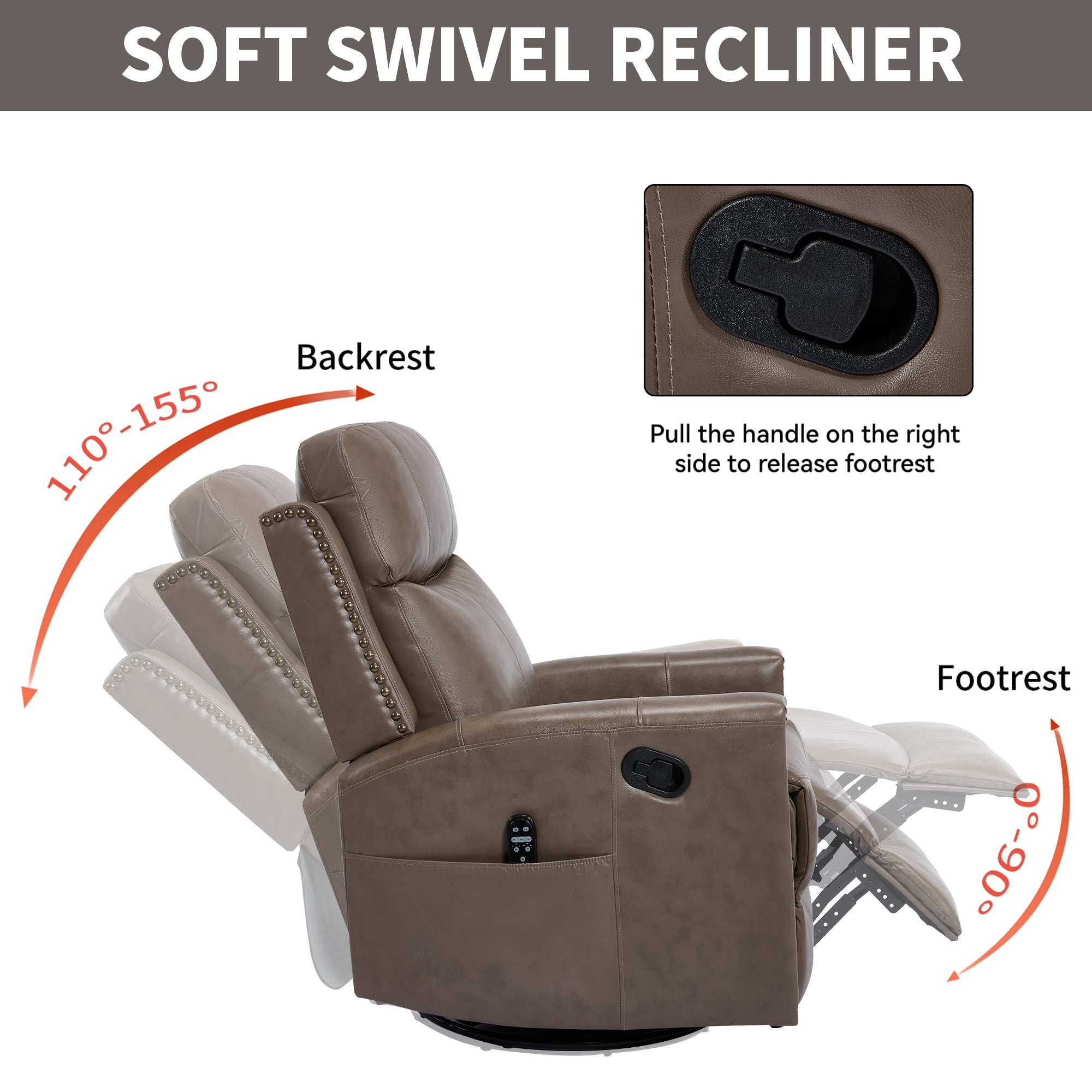 ComfortMax Camel Recliner