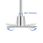 10" Square Rain Shower Head