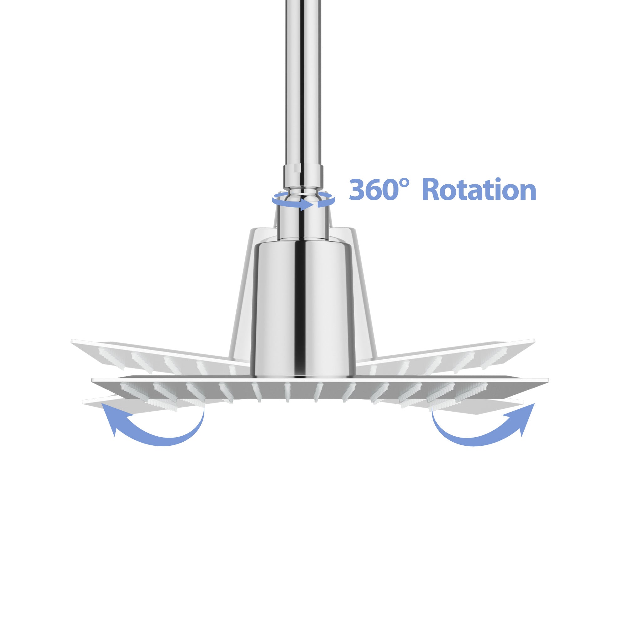 10" Square Rain Shower Head