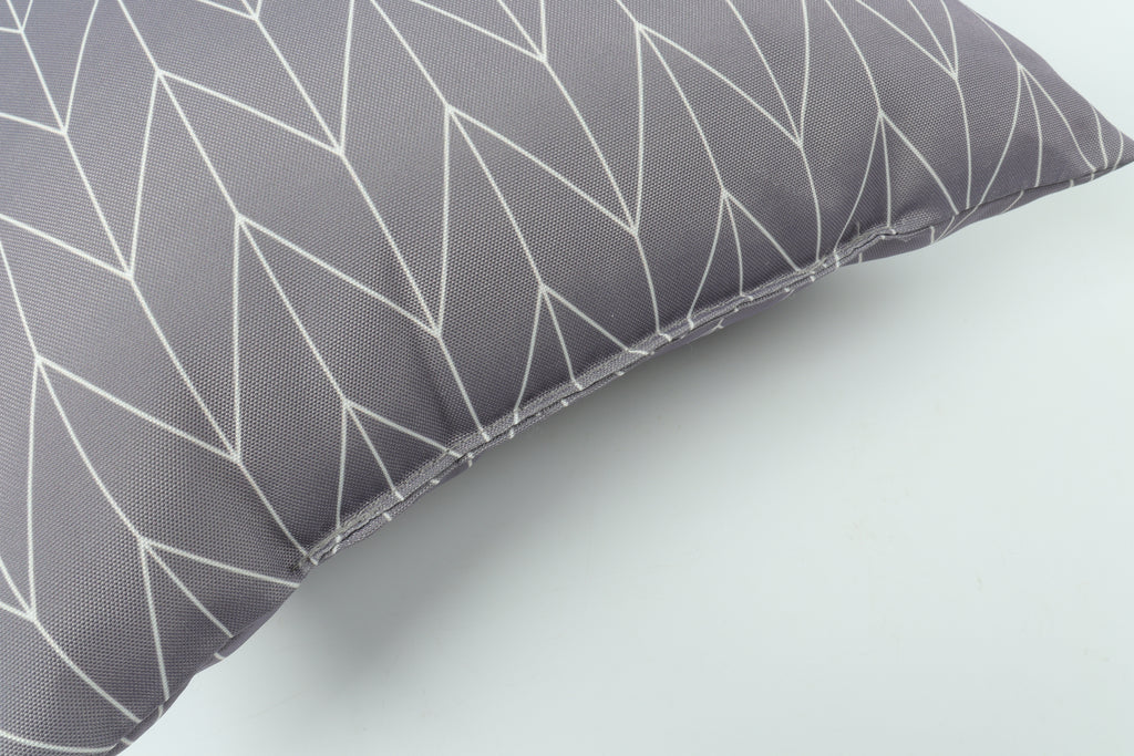 2 Pack Outdoor Throw Pillows - Dusty Gray