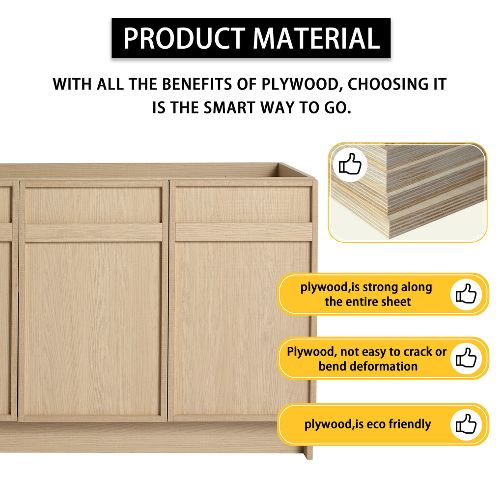 48" Freestanding Bathroom Vanity