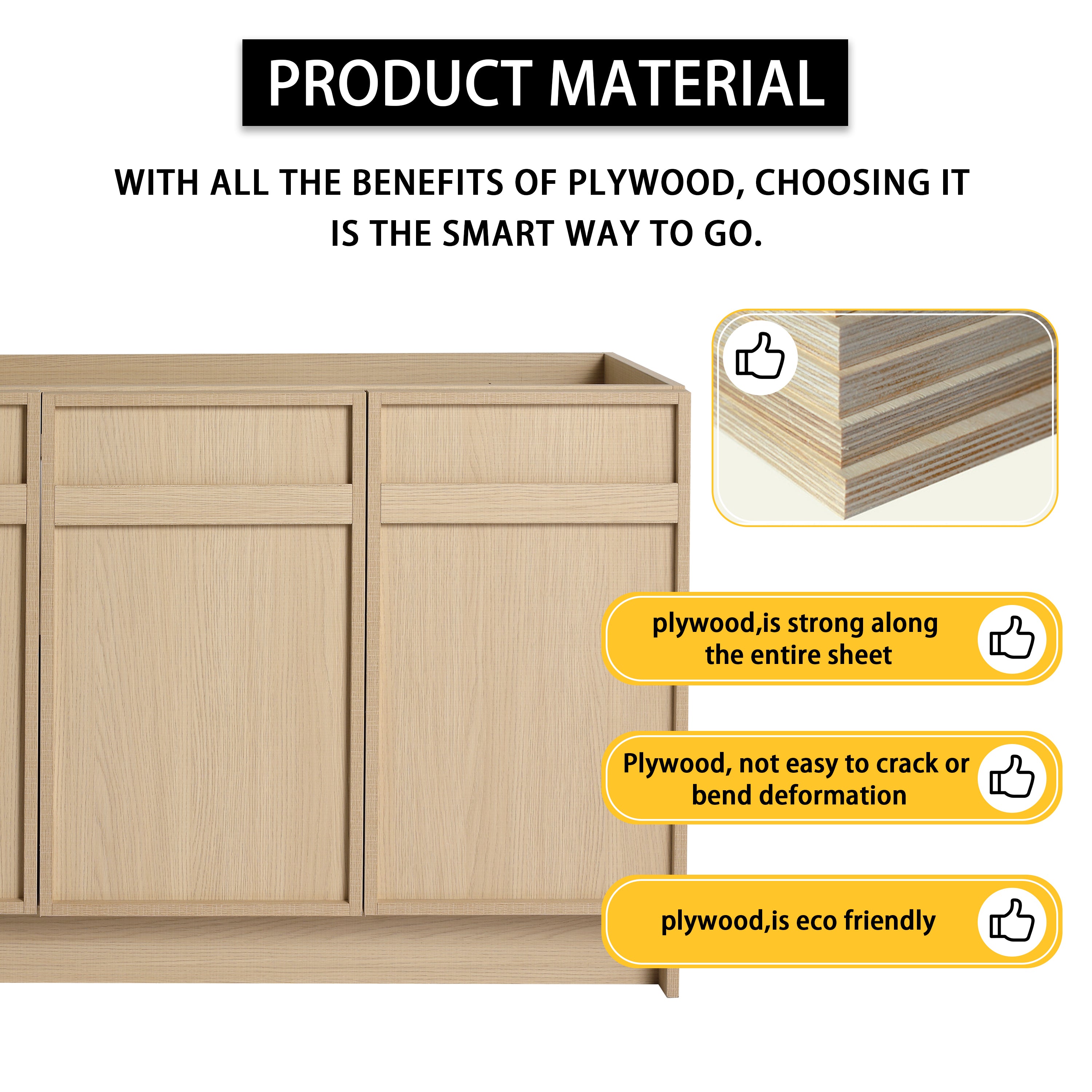 48" Freestanding Bathroom Vanity