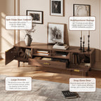 Wood Fashionable TV Stand for 75" TVs