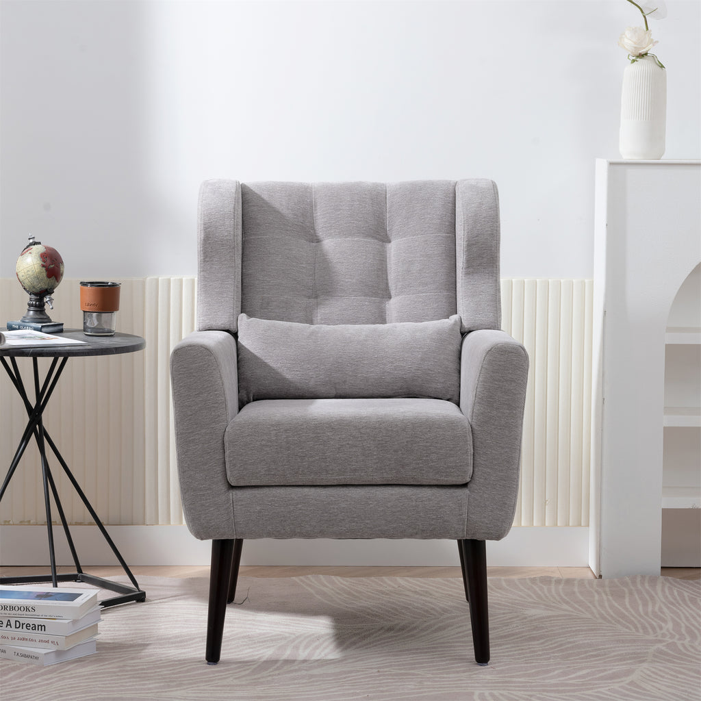 Modern Chenille Accent Chair