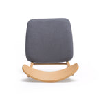 Upholstered Chenille Fabric Dining Chair Set of 2