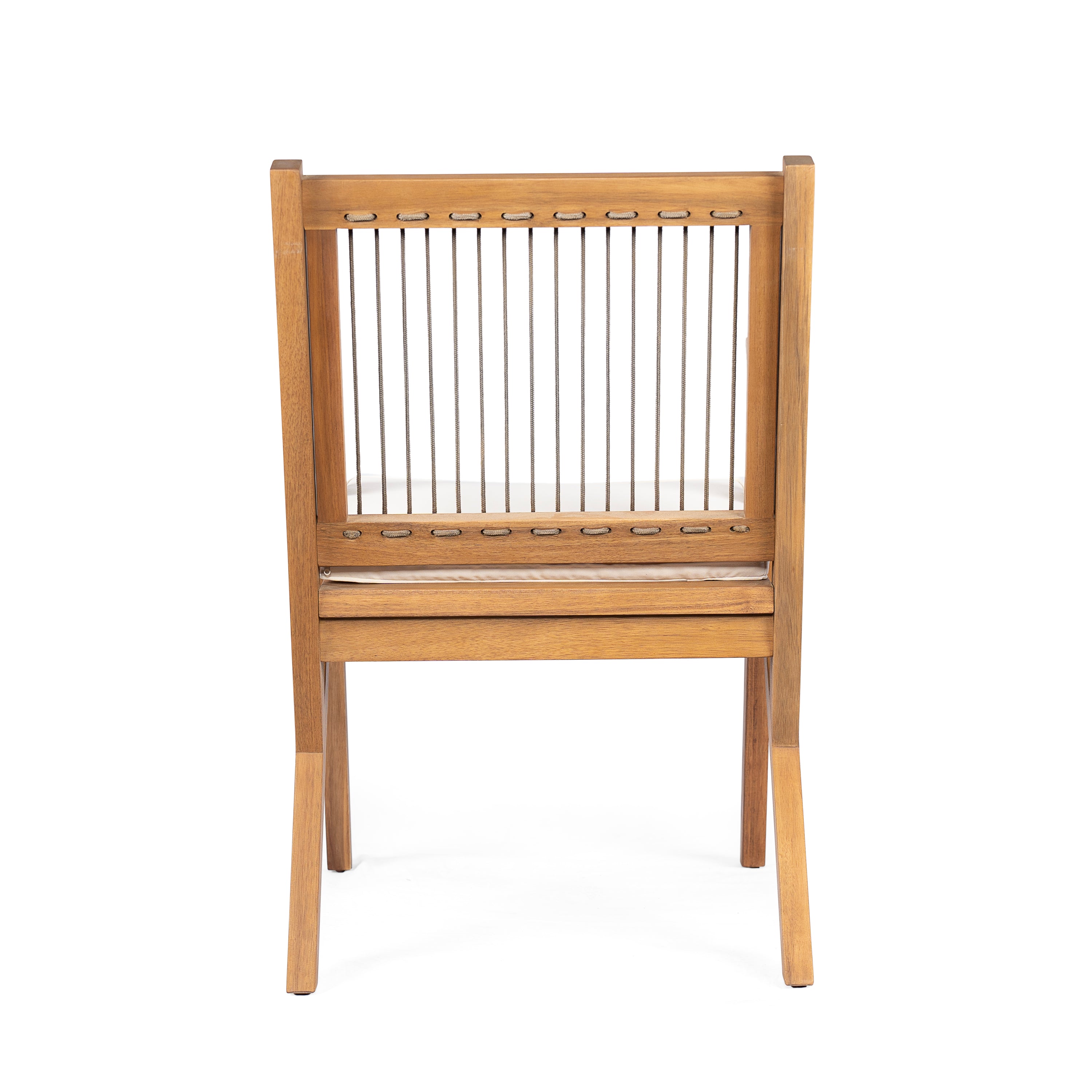 Patio Dining Chair with Cushion (Set of 2)