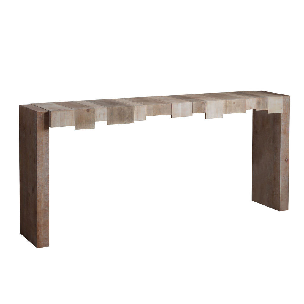 Modern Rustic Console Table - 71" Entryway Table