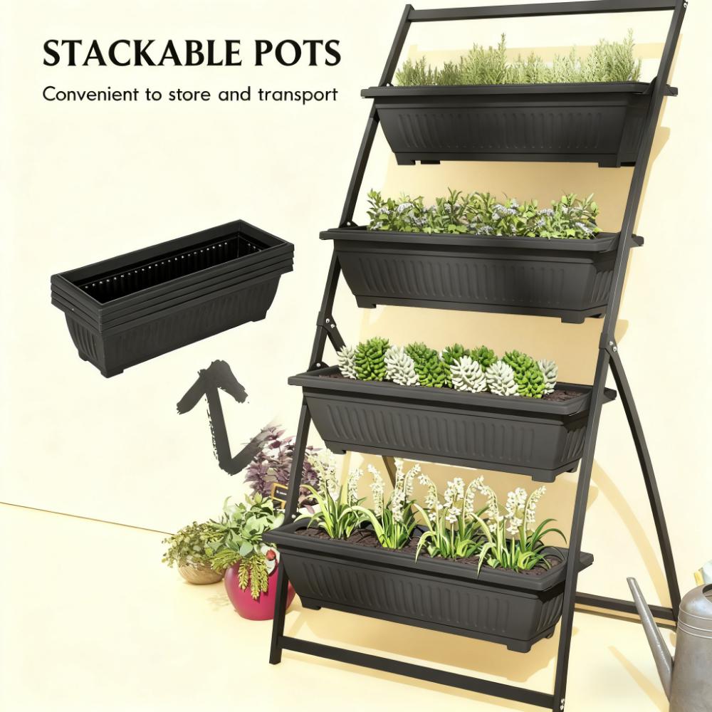Outdoor Plant Stand Grow Container for Vegetable & Flowers