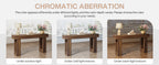 63" Long Farmhouse Console Table