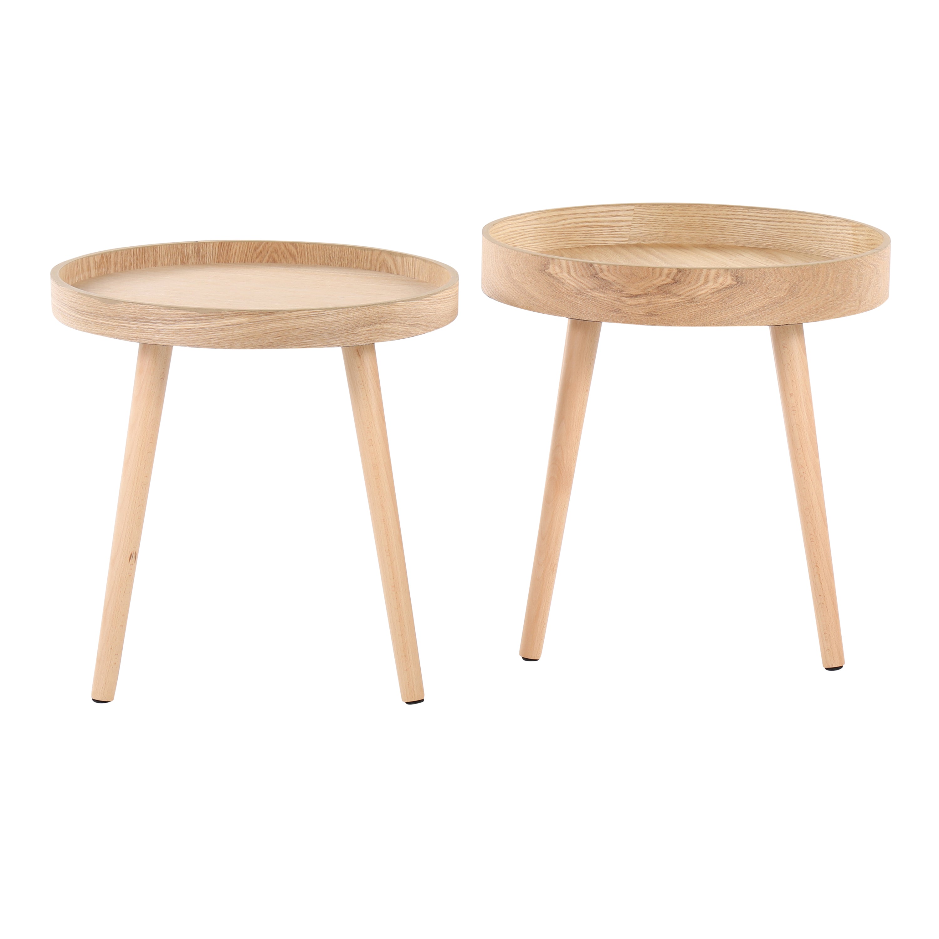 Mid-Century Modern Side Table Set