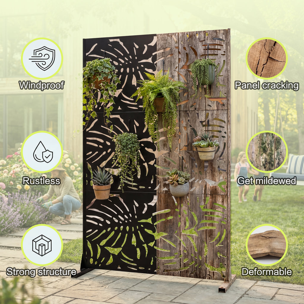 Metal Privacy Screens for Your Outdoor Space