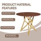 37-Inch Round Dining Table