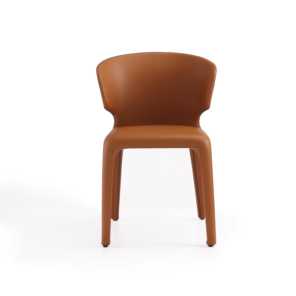 Conrad Upholstered Dining Chair in Saddle