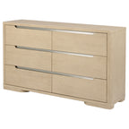 Mirador Light Elm 6-Drawer Bedroom Dresser