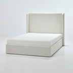 Carmen Upholstered Wingback Bed