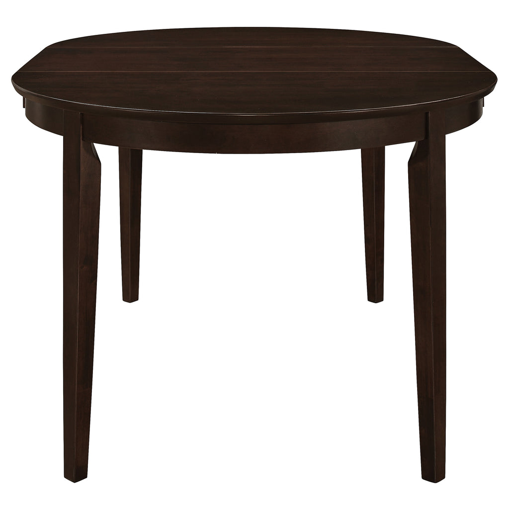 Gabriel 7-Piece Extension Leaf Dining Table Set - Cappuccino