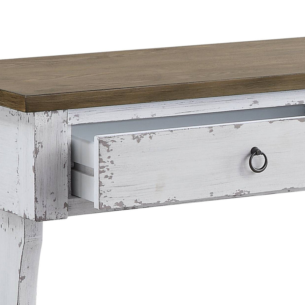 Carminda Antique Accent Table