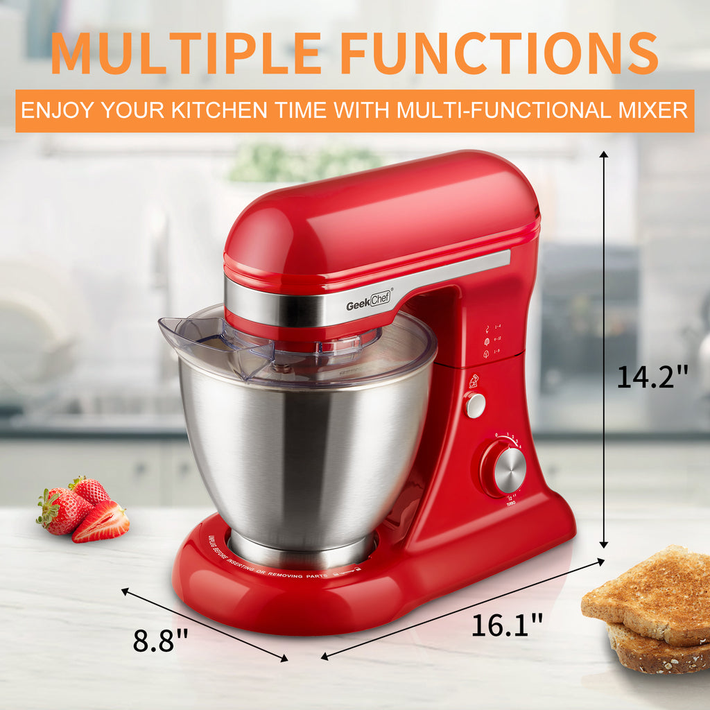 Geek Chef Electric Stand Mixer, 4.8QT
