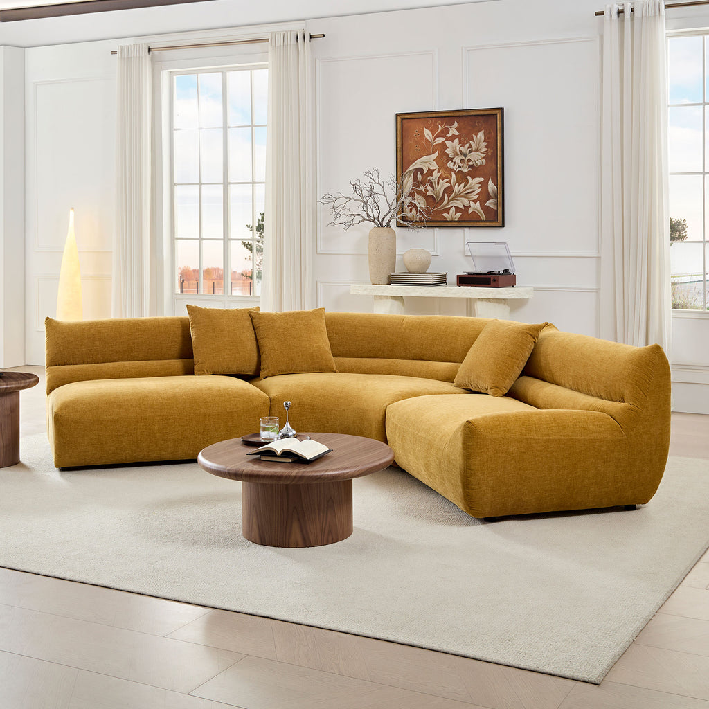 Modular Curved Sectional Sofa