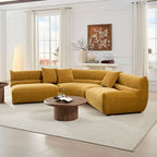 Modular Curved Sectional Sofa