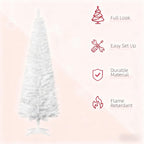 Slim Christmas Tree with Realistic Branch