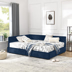 Full Size Storage Upholstered Tufted Bed Frame